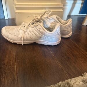 Varsity White Athletic Shoes